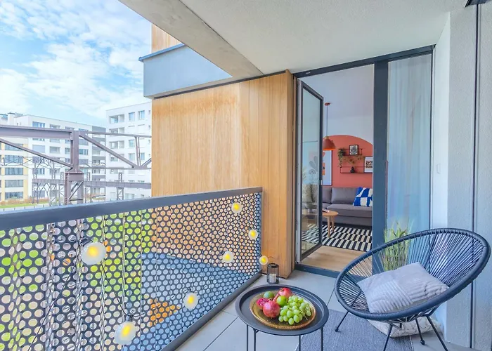 Design Apartment - Balcony, Free Parking, Yoga, 10 Mins To Center, By Gravity Prague