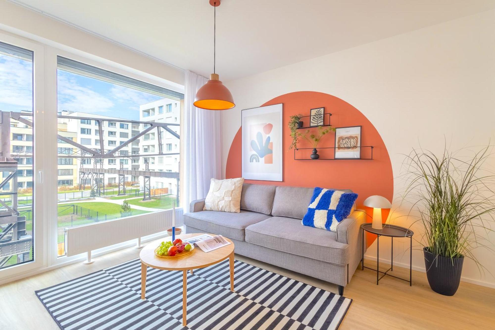 Apartment Design - Balcony, Free Parking, Yoga, 10 Mins To Center, By Gravity