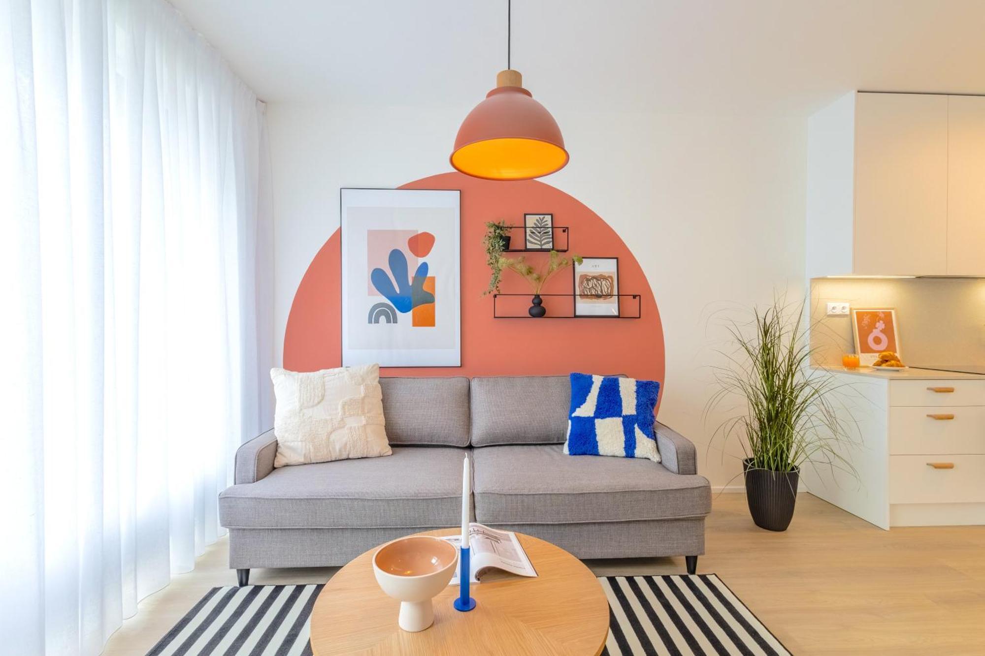 Apartment Design - Balcony, Free Parking, Yoga, 10 Mins To Center, By Gravity Prague